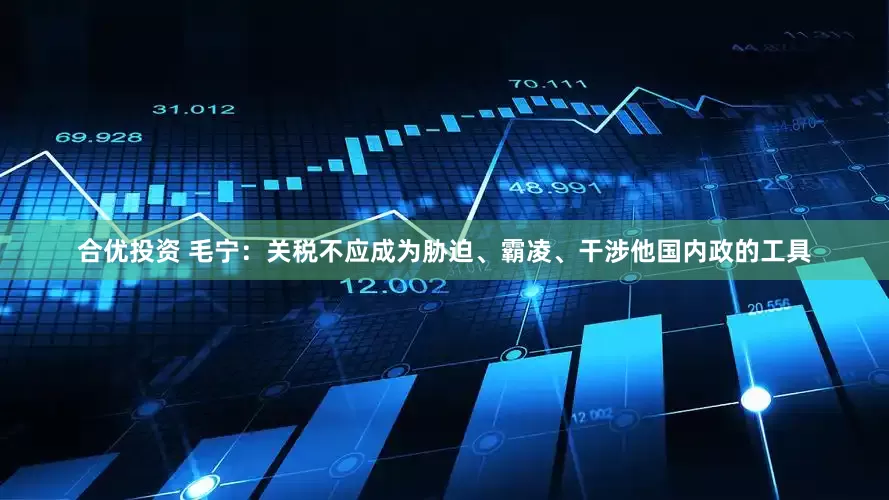 合优投资 毛宁：关税不应成为胁迫、霸凌、干涉他国内政的工具