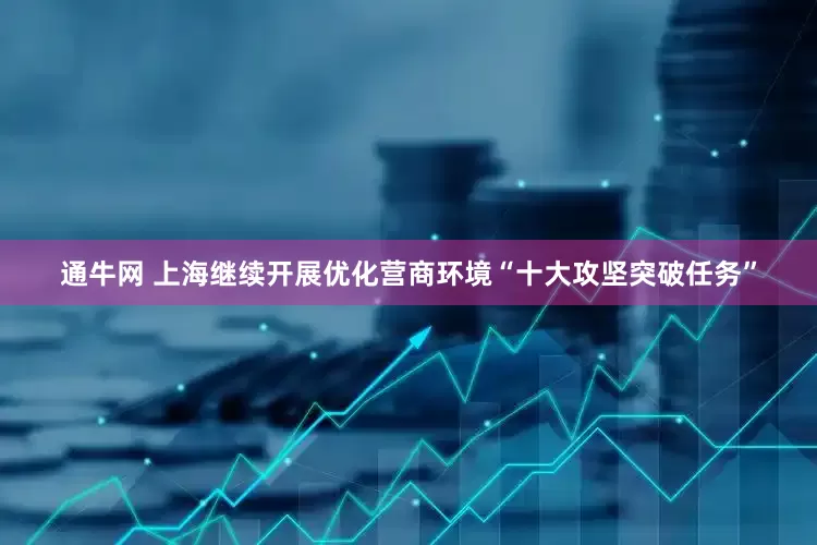 通牛网 上海继续开展优化营商环境“十大攻坚突破任务”